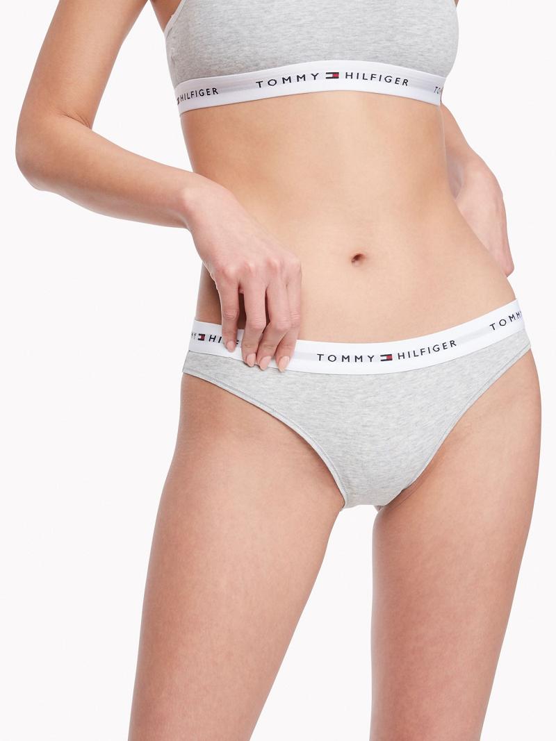 Női Tommy Hilfiger Signature Brief Bikinis Szürke | HU 547SGL